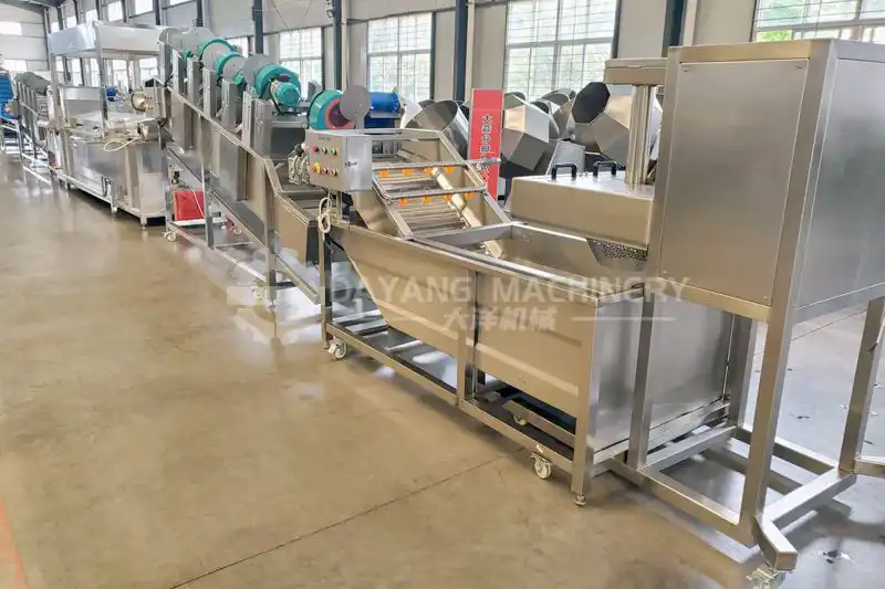 Full Automatic Bananaplantain Chips Processing Line Dayang Machinery 2463