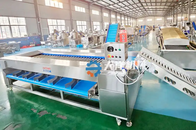 Fruit And Vegetable Rolling Type Grading Machine